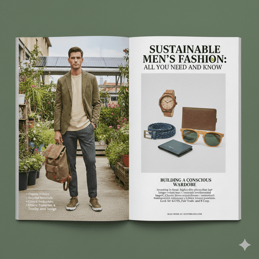 Sustainable Men’s Fashion: All You Need to Know