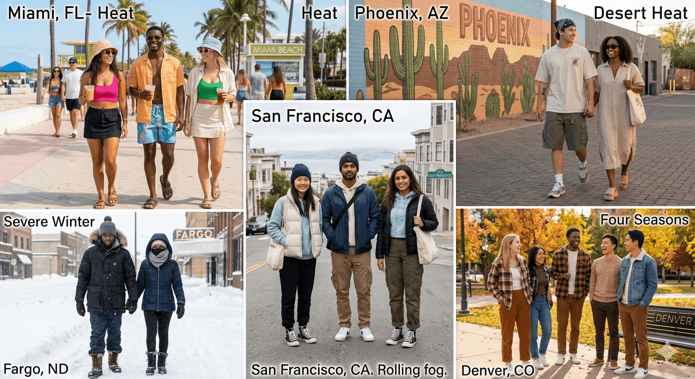 AI Fashion and Color Trends Are Different in Every City